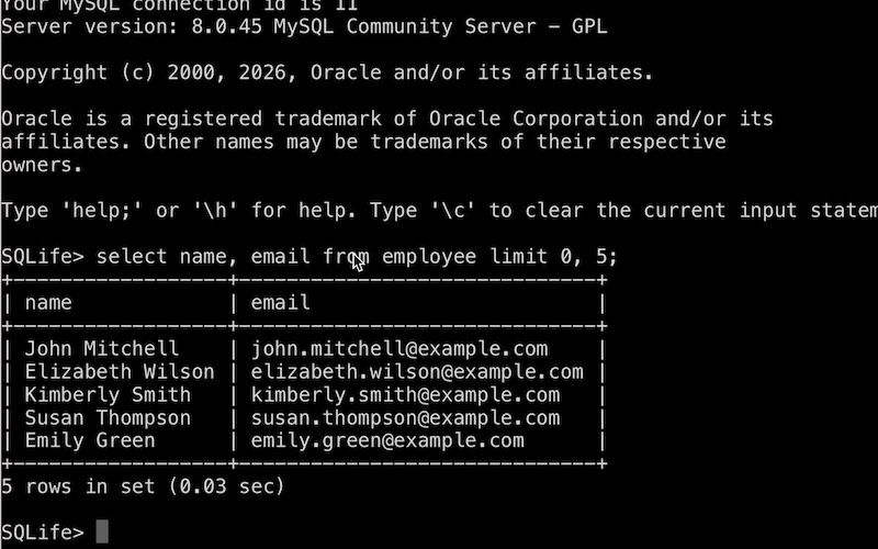 Native command line
